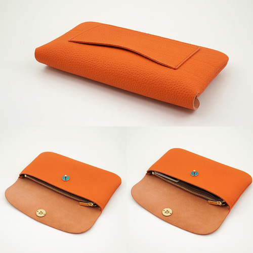 高級牛革ドイツシュリンク ふっくら 可愛い かぶせ型 本革 レディース