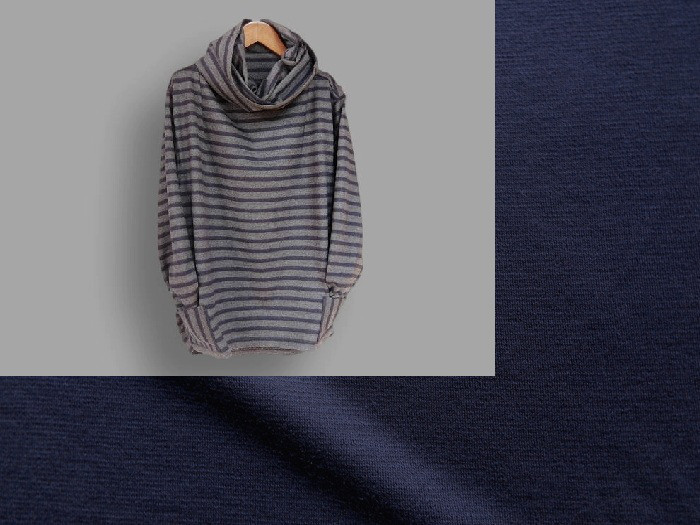 ～Seriesくしゅタートル…濃紺ウール100ニット～