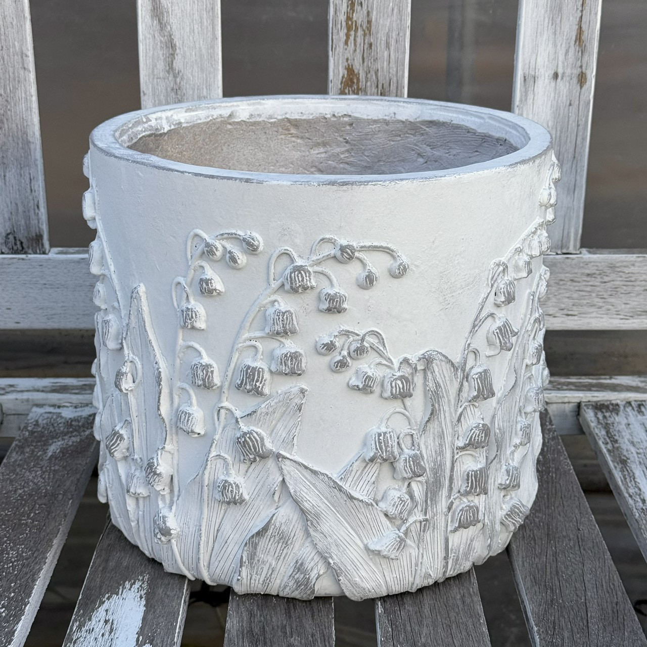 鉢  グラスファイバー ガーデニング 鉢花   植木鉢 プランター 鉢 ホワイト