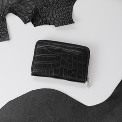 ラウンドファスナー財布　コンパクト財布 2枚目の画像