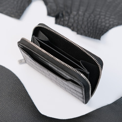 ラウンドファスナー財布　コンパクト財布 3枚目の画像