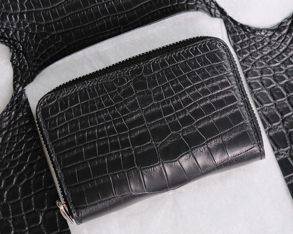 ラウンドファスナー財布　コンパクト財布 1枚目の画像