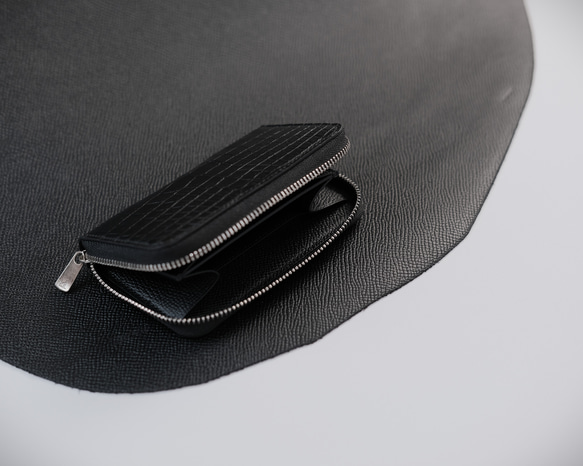 ラウンドファスナー財布　コンパクト財布 8枚目の画像