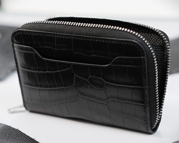 ラウンドファスナー財布　コンパクト財布 5枚目の画像