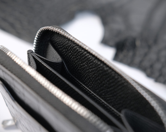 ラウンドファスナー財布　コンパクト財布 4枚目の画像