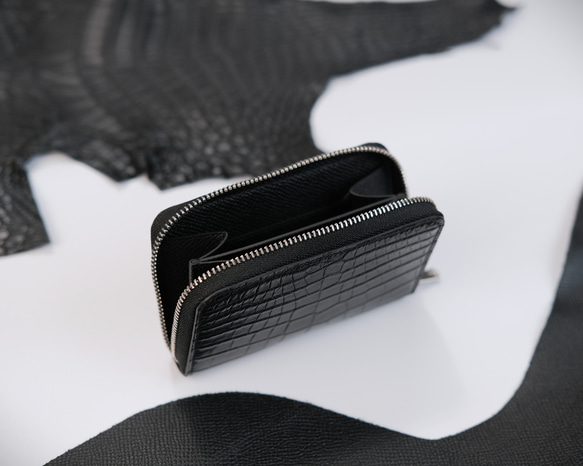 ラウンドファスナー財布　コンパクト財布 6枚目の画像