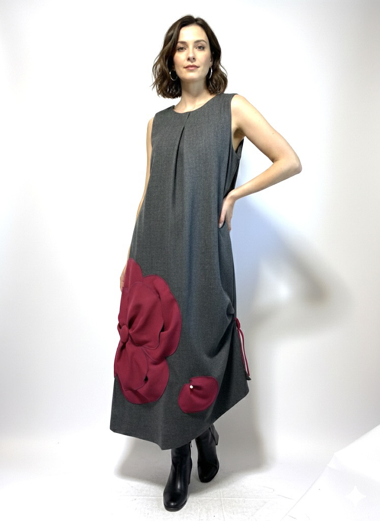 モダンフラワー(ジャンパースカート)