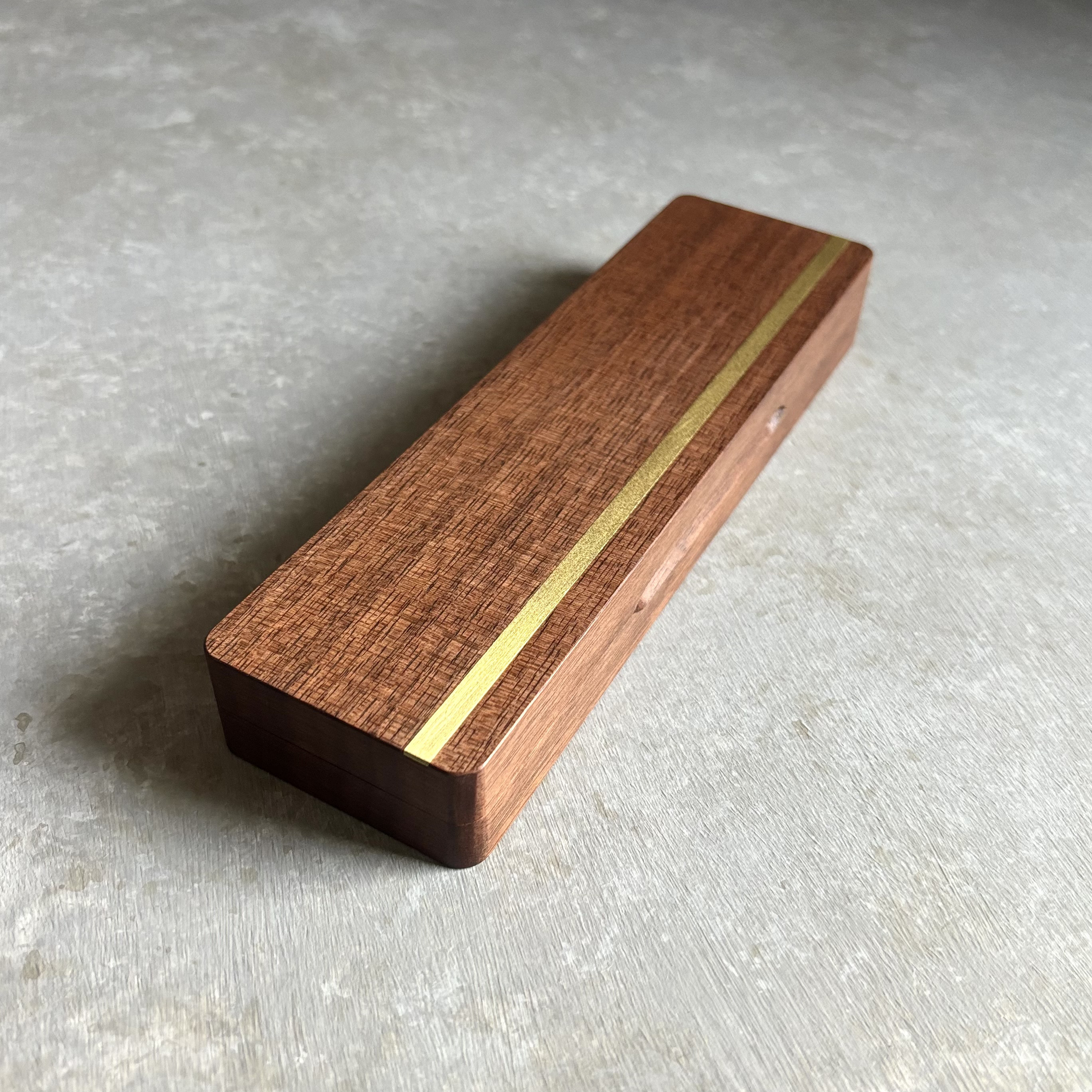 ペンケース ”彩-irodori-”【樹種:ウォールナット】<№02-W-10002>
