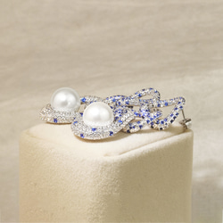 ルミナス・リンクパールピアス 即購入可 251124-01 11枚目の画像