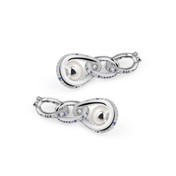 ルミナス・リンクパールピアス 即購入可 251124-01 4枚目の画像