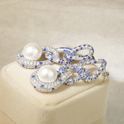 ルミナス・リンクパールピアス 即購入可 251124-01 10枚目の画像