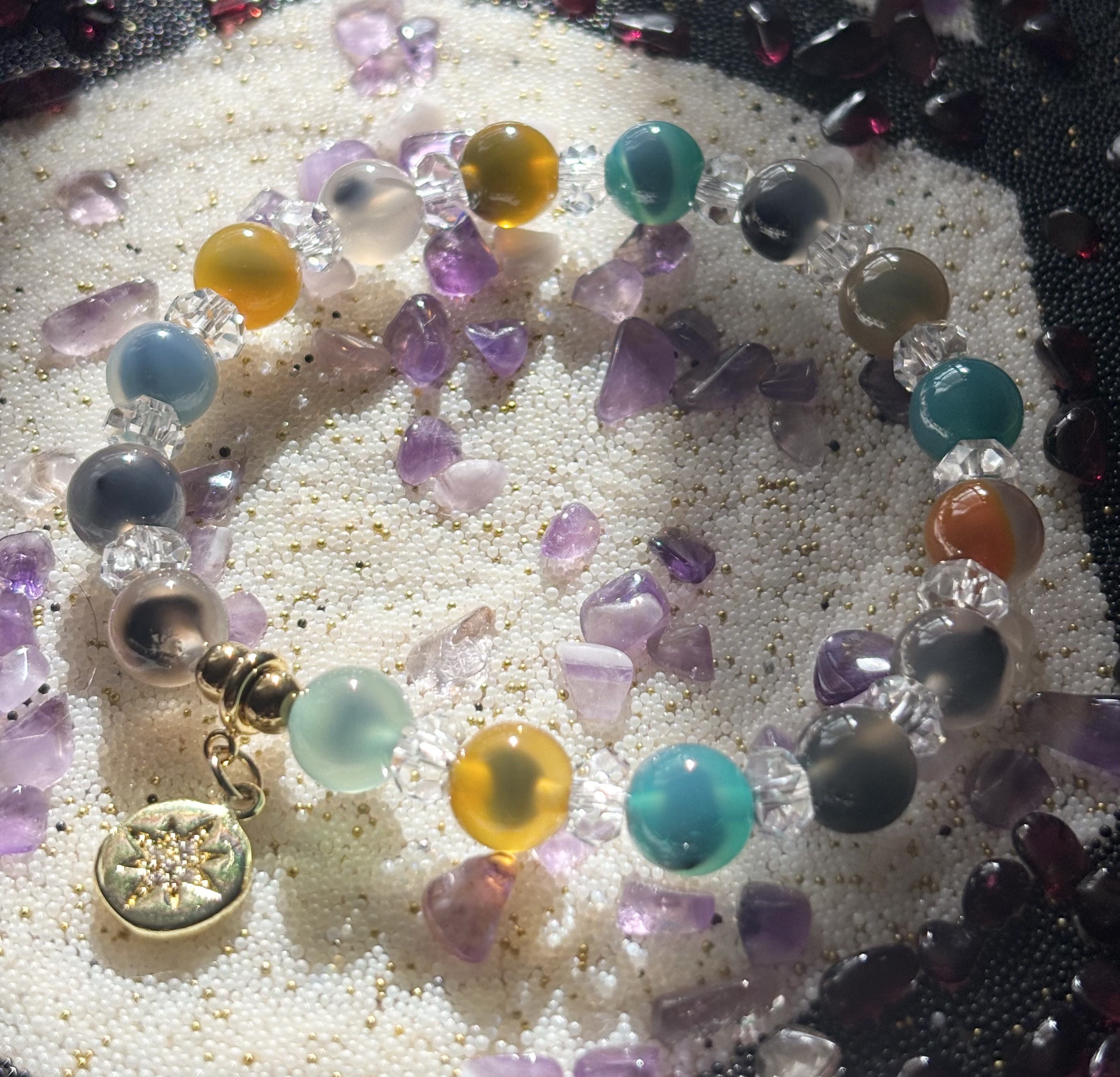 A Bracelet Enchanted by Fairies タピオカアゲート