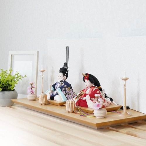 木目込み人形 雛人形 コンパクト -叶香 kanoka- ひな人形・雛飾り 節句