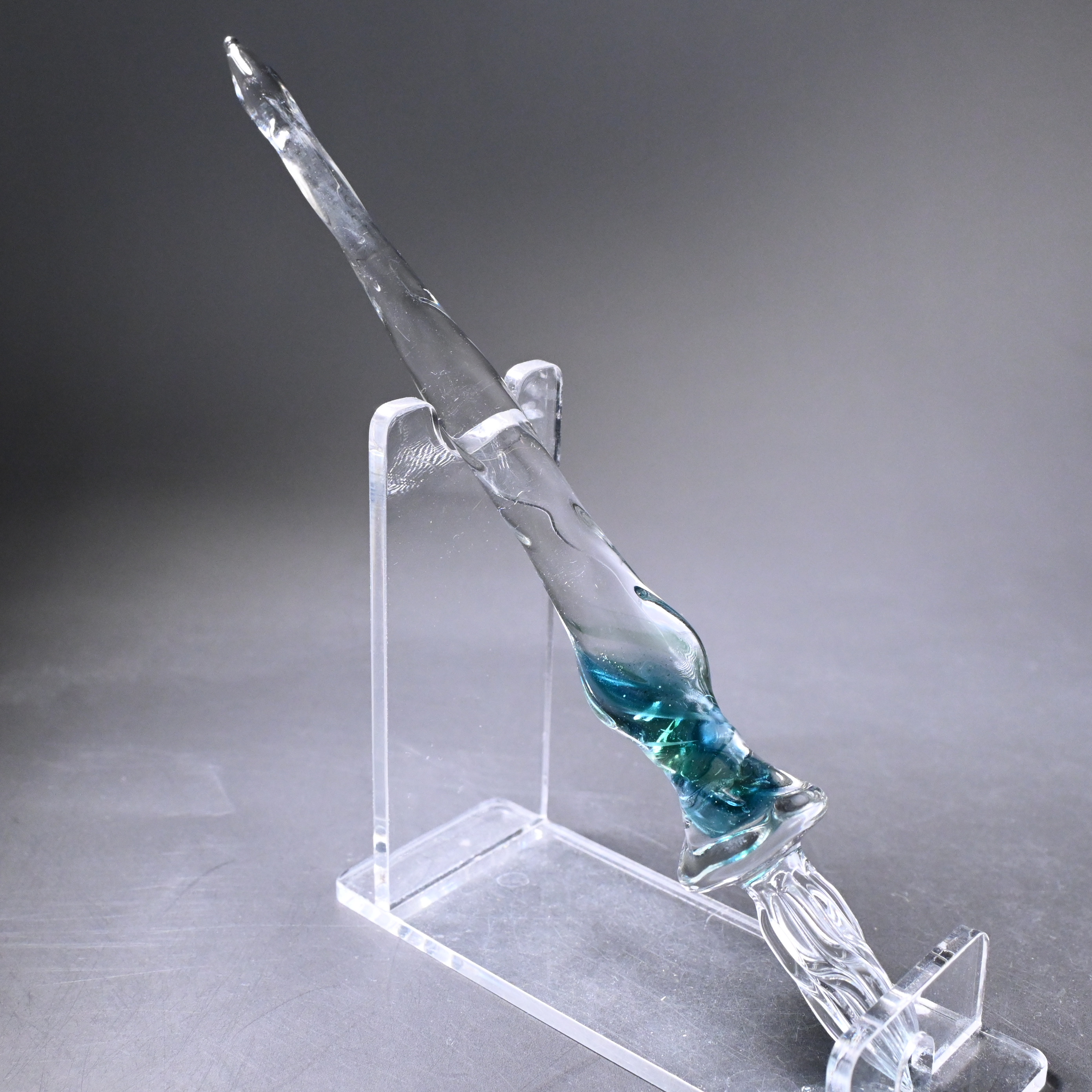 ガラスペンno33  青