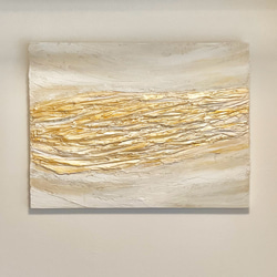 油絵 絵画 シロツメクサの花畑 絵画 HR 通販 14532443｜Creema