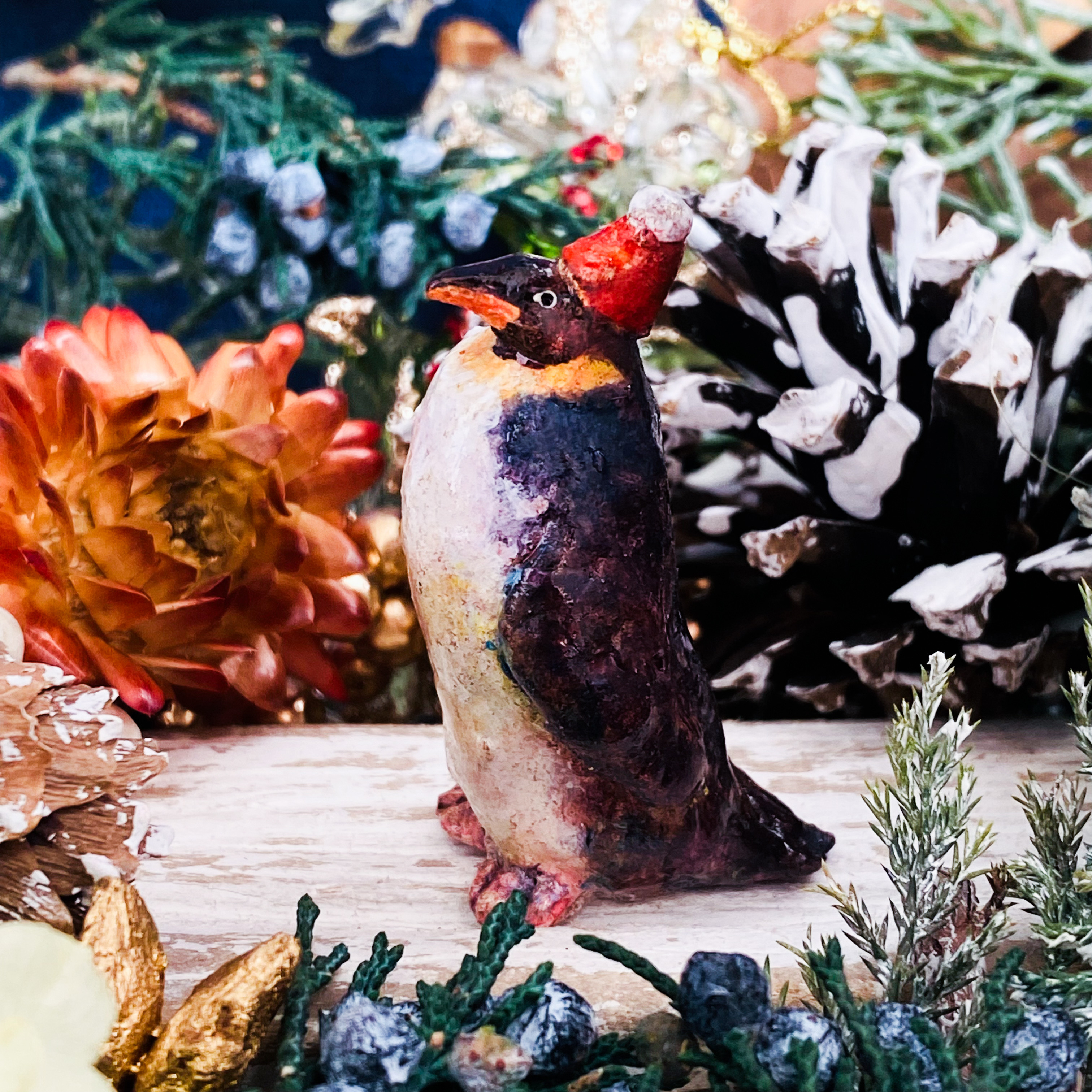 ペンギンサンタ　（penguin santa）