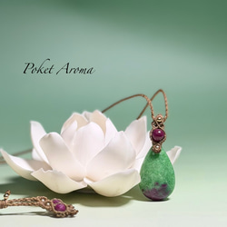 純瑞麗』ブルーエンジェルラダークォーツとブルームーンストーンの