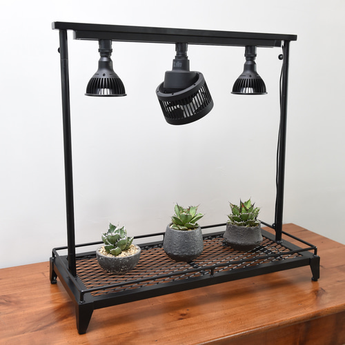 ライティングレール付き植物棚 ｜ボタニカルラック ダクトレール