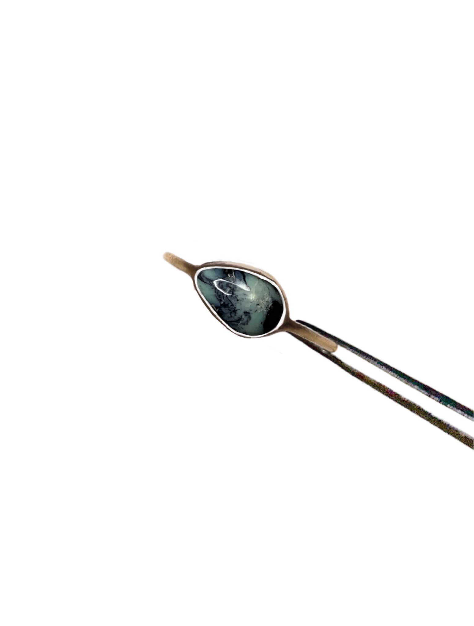 一点もの k18 New Lander Turquoise リング No.2/ 受注制作