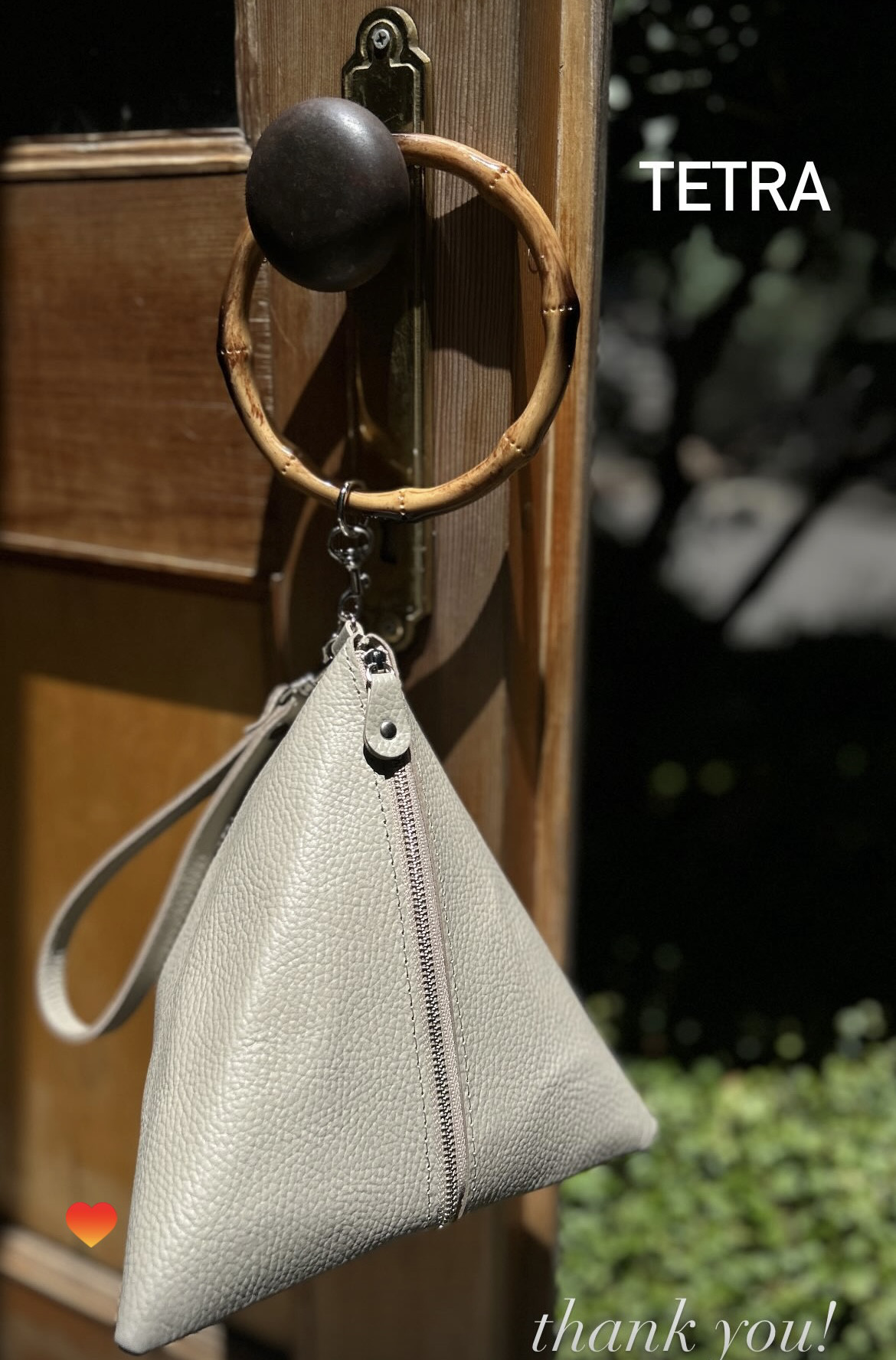 【VENT】〝tetra pouch bag〟受注製作