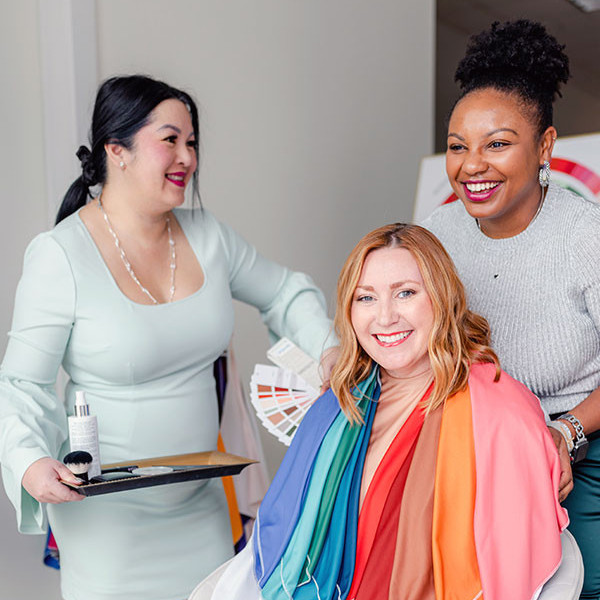 【パーソナルカラー診断】カラータイプ（春夏秋冬）を解析してお似合いになるリバティ柄をご提案