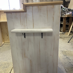 アンティーク風　段差カウンター　レジカウンター　受付カウンター 6枚目の画像