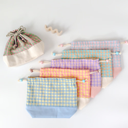 チェック 弁当袋 のおすすめ人気通販｜Creema(クリーマ) ハンドメイド
