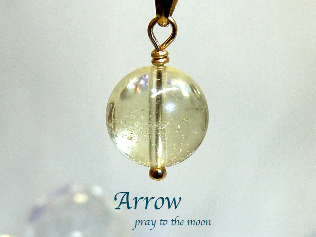 カルマを浄化＊リビアングラスネックレス＊14kgf