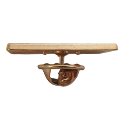 博愛ピンバッジ ロイヤルブルー エナメル着色 金めっき 亜鉛合金製 雷紋アクセサリー 14枚目の画像