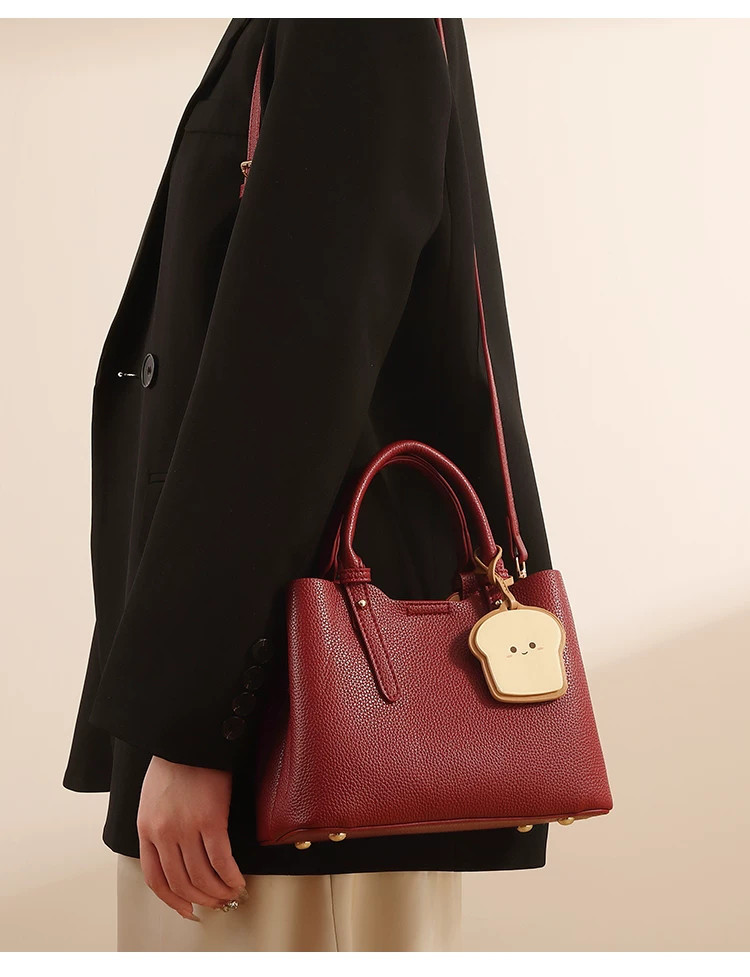 七五三 誕生日 記念日 大容量 パッチワーク ファー ボア A4 帆布 ミニトート キャメル プレゼント 2wayバッグ