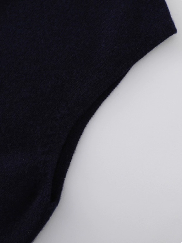 ◇【柔らかく快適な肌触り 上質ウール100％ 】エクストラファインウール ベスト T-00018 11枚目の画像