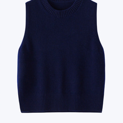 ◇【柔らかく快適な肌触り 上質ウール100％ 】エクストラファインウール ベスト T-00018 3枚目の画像