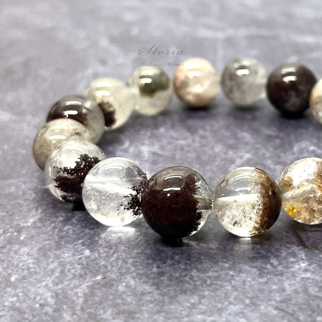 【一点もの】マニハール産 ヒマラヤ・ガーデンクォーツ 11mmブレスレット 7,154円