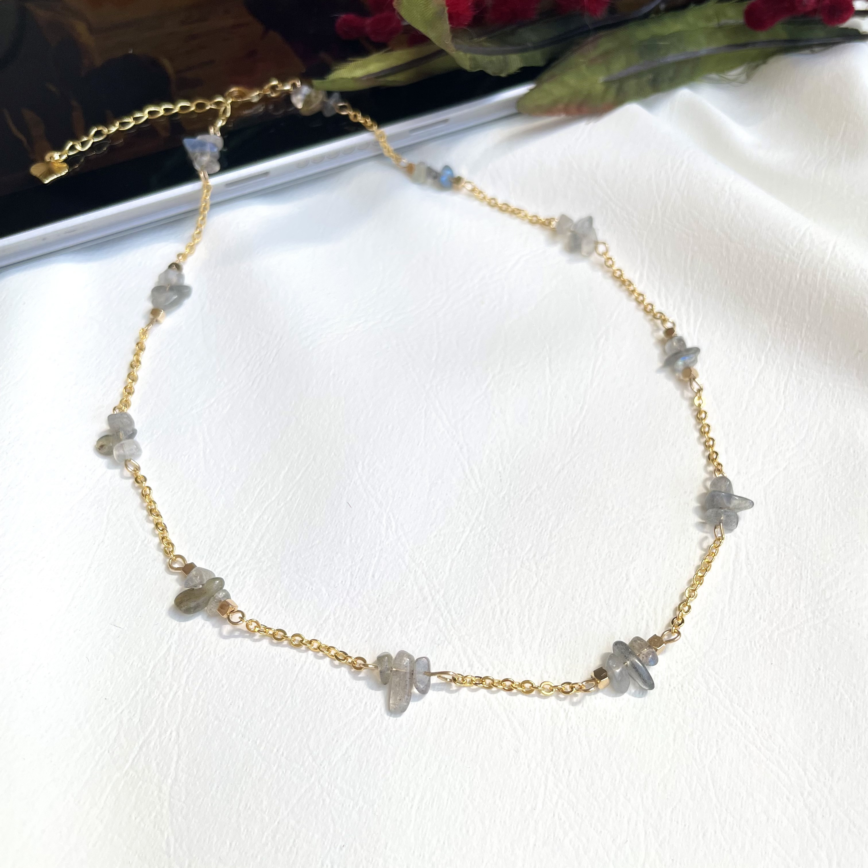 Pieces of the Earth◆ラブラドライトネックレスⅱ