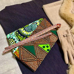 アフリカ布 パッチワーク バッグ（手提げ型） トートバッグ アトリエ