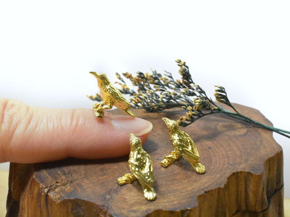 賢い鳥の真鍮オブジェ 立体・オブジェ Tomokawa Haruka 通販 20161275