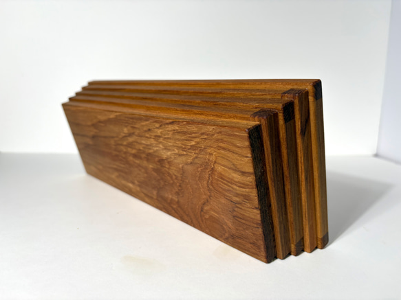 木製カトラリーケース（ミャンマーチーク） 4枚目の画像