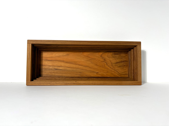 木製カトラリーケース（ミャンマーチーク） 2枚目の画像