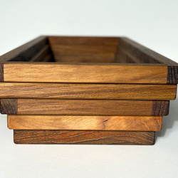 木製カトラリーケース（ミャンマーチーク） 5枚目の画像