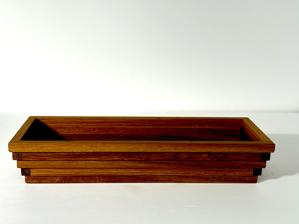 木製カトラリーケース（ミャンマーチーク） 3枚目の画像