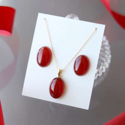 Creema限定新春福袋〈竹〉【2026年ラッキーカラー】レッドアゲートの