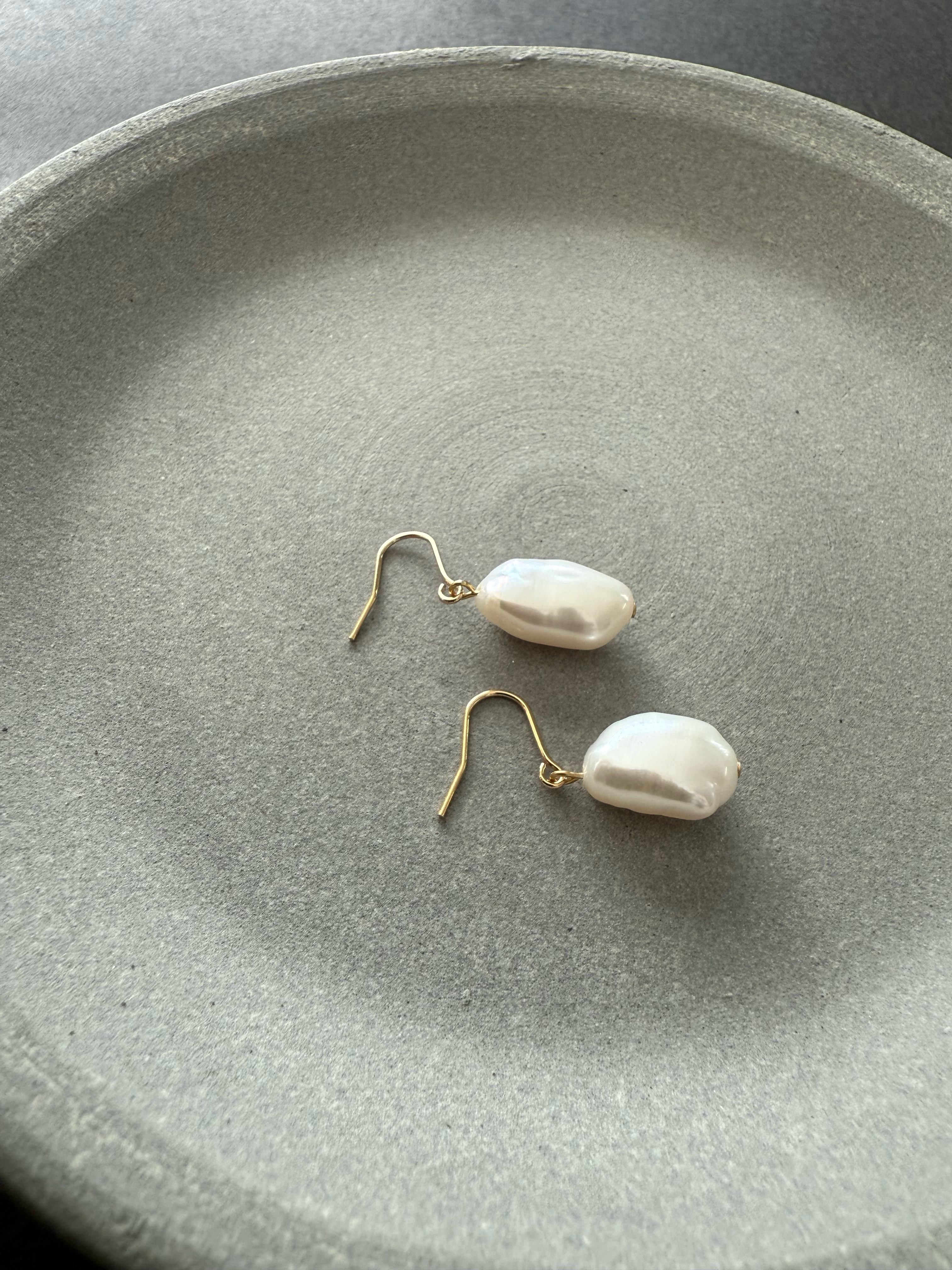 美しい淡水パール♚ピアス/ノンホールピアス