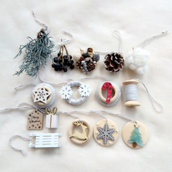 大きな流木ツリー アドベントカレンダー 北欧デザイン タペストリー