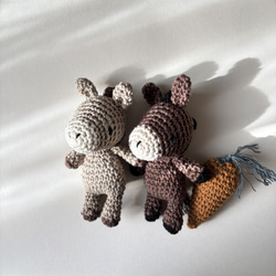 ちょうだいポーズ キジトラ猫 あみぐるみ ストラップ もふもふ