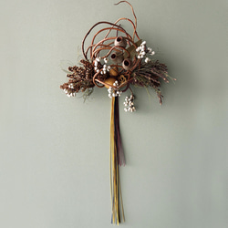 クリスマス/お正月】ナンキンハゼのスワッグ(L)/ラッピング込み