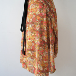 バレエ　ラップスカート[ハウス・レッド57-109] A186house red 9枚目の画像