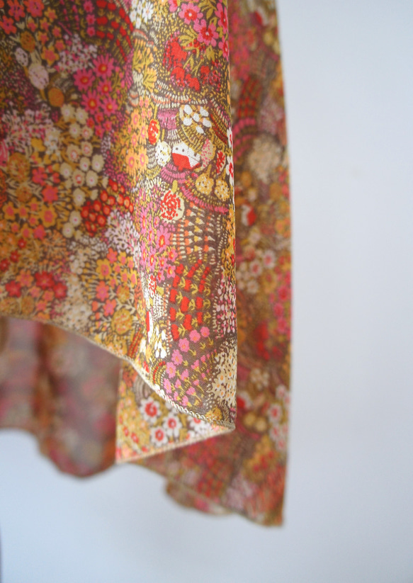 バレエ　ラップスカート[ハウス・レッド57-109] A186house red 3枚目の画像