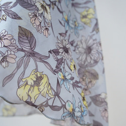 バレエ　ラップスカート[レスター・ブルー52-126] A181leicesterblue 8枚目の画像