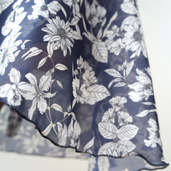 バレエ　ラップスカート[レスター・ネイビー52-126] A182leicesterNavy 11枚目の画像