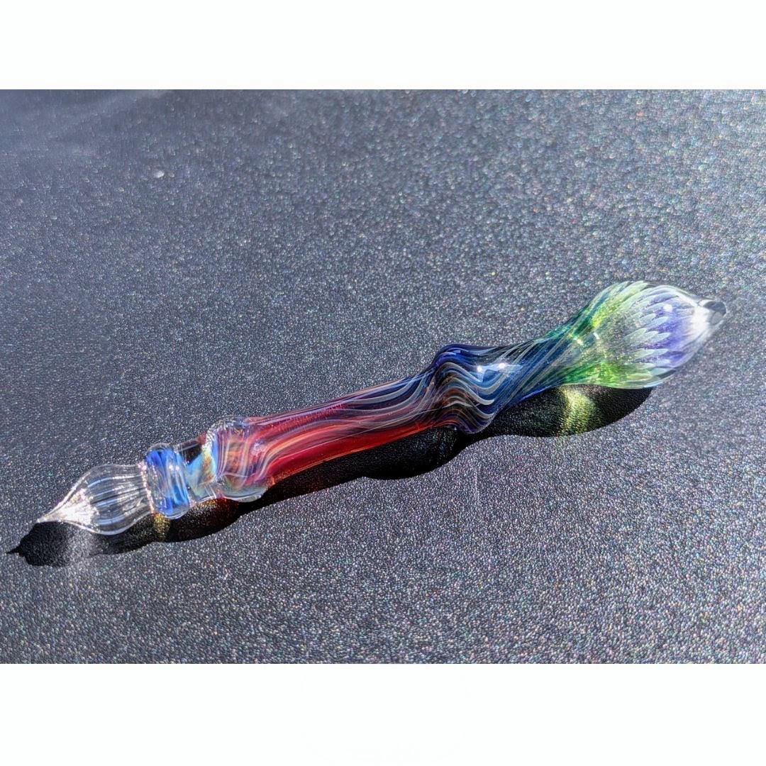 ガラスペン　broomtail vibrantbird